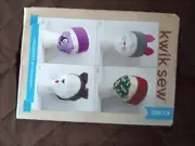 KWIK SEW PATTERN #R10822 CHILDREN'S HEADBANDS,HAT & FACE COVERINGS