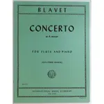 【全新福利品】【樂譜】BLAVET:  CONCERTO IN A MINOR FOR FLUTE AND PIANO