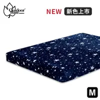 在飛比找PChome24h購物優惠-Outdoorbase 歡樂時光充氣床墊M法蘭絨床包套OB-