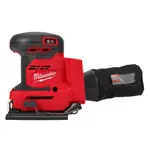 台中工具老爹 MILWAUKEE M18 BQSS 18V可調速方形砂紙機 M18BQSS BOS125 油漆 補土打磨