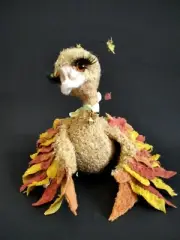 Teddy Bird Firebird Susi Teddy OOAK by Voitenko Ukraine