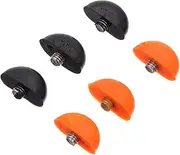 6pcs Hair Scissors Silencers Scissors Noise Deadener Scissors Silencing Tools