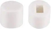XYWHPGV 40pcs Tactile Push Button Switch Caps 6x5mm for Micro Tactile Switch White(b8948 43b00 2f91b f34a0 aabff ee817