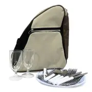 2 Person Picnic Shoulder Bag Set