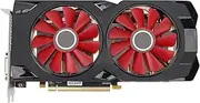 8GB GDDR5 Graphics Card 256 Bit Video Card GPU 1244MHz 7000MHz 4K 60Hz DisplayPort HD DVI PCI Express 3.0 with 2 Cooling Fans for Gaming PC