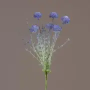 Blue Shaded Allium 19" Faux Floral Stem