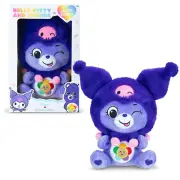 Hello Kitty & Kuromi Harmony Bear 10" Collectible Plush Toy for Ages 4+