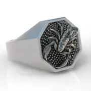 Scorpion Unisex Ring Sterling Silver 925