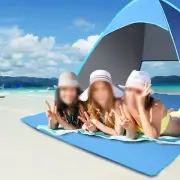 Tent Beach Tent Coated Polyester For Beach Camping Outdoor Tent UV 50+