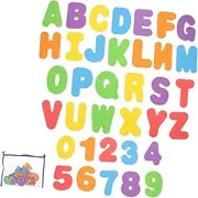 Vaguelly Large Foam Letters for Bath Adhesive Alphabet Stickers Kids Alphabet Toys