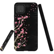 For Google Pixel 4 XL Case Tough Protective Cover Plum Blossoming
