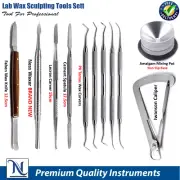 Sculpting Lab Tools Set Wax Carving Tools Carvers Knives Clay Dental Wax Pottery