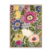 Artey | Garden Of Whimsy IV - Framed Canvas - Natural Frame - 112 x 150cm