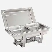 Buffet Servers and Heaters - Food Heaters for Party Buffets, Stainless Steel Hot Pot Buffet Sets, Hot Plate Buffet Sets, Food Heaters for Catering Events Servers with Lids
