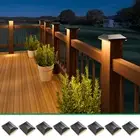 Solar Post Cap Lights Outdoor 8pack - Waterproof Solar Fence Post Lights Fit ...