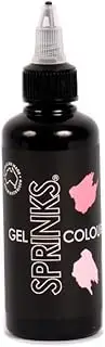 Sprinks Rose Gel Food Colouring 100ml Edible Cake Decorations Super Strength for Fondant Buttercream Macarons Meringues Batters Australian Made Baking Supplies