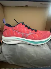 Womens Mizuno Wave Rider 25 Waveknit J1GD217578 Size 7