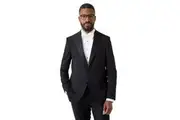 Burton Mens Slim Tuxedo Jacket (Black) (40L)