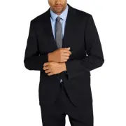 Kenneth Cole REACTION Men's Suit Jacket Black 42 Reg