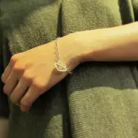在飛比找momo購物網優惠-【mittag】good lock bracelet_如意鎖