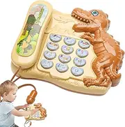 Shxupjn Telephone Toys for Kids | Story Machine Telephone Learning Toys - Engaging Phone Toy, Letter & Number Learning, Fosters Parent-Child Interaction