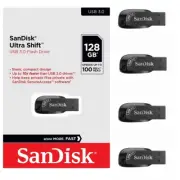 USB 3.0 Flash Drive SanDisk Ultra Shift PC Mac Memory Stick 100MB/s SDCZ410