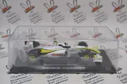 Die Cast " Brawn Bgp 001 Jenson Button 2009 " Car Mens Corsa 1/24