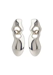 Agmes Francesca Sterling Silver Drop Earrings ONE SIZE