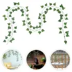 12 Pcs Simulated House Decorations Living Room Artificial Vine