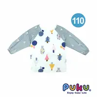 在飛比找PChome24h購物優惠-《PUKU》長袖防水圍兜衣_森林小樹(110cm)