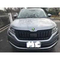 在飛比找蝦皮購物優惠-skoda kodiaq 棕熊 logo貼紙 前後車標貼紙 