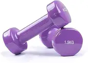 Vinyl Dumbbells, Hex Dumbbell Pair Vinyl Coated Dumbbell Set Hand Weights Home Gym Workout Equipment for Crossfit,Bodybuilding,Weightlifting,Sports Training