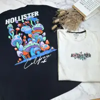 在飛比找蝦皮商城優惠-Hollister HCO 短袖t恤 背後花卉/蘑菇 海鷗 