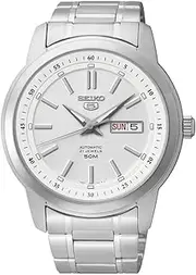 [SEIKO] 5 Mens Analog Automatic Watch with Stainless Steel bracelet SNKM83K1
