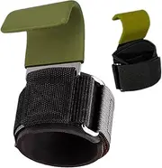 Wrist Wraps for Powerlifting, Pull-Up Handles Hooks, Lightweight Hooks for Fitness Exercises, Pull-Ups, Squats, Bodybuilding