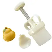 Hand-Pressure Moon Cake Molds Pear Shape Cookie Stamps Moon Cake Maker