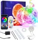 49.2FT LED Strip Lights RGB Led Strip Lights Led Lights for Bedroom Smart LED