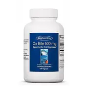 Nutricology/ Allergy Research Group Ox Bile,500 mg ,100 Caps (Pack of 1)