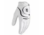 A generation of FJ golf club gloves riding outdoor men's and women's leather gloves non-slip breathable black and white gloves