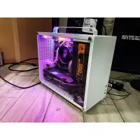 在飛比找蝦皮購物優惠-Ryzen 5 5500+RX6600 小白機殼主機 暗黑4