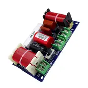 2 Way Audio Crossover Divider 250W 2500Hz-3000Hz Frequency DIY Speaker Filter Home Theater Hifi Ste As Shown