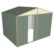 Build-a-Shed 3.0 x 2.3 x 2.3m Gable No Side Doors Shed - Green