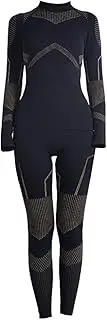 [Tadill] Thermal Underwear for Women Top Bottom Cold Weather Long Johns for Running Skiing