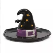 Mr. Halloween LED Light Up Witch Hat Chip & Dip Bowl Centerpiece Stars & Spider