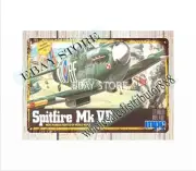 fighter jet SPITFIRE MK-VB air plane aircraft military metal tin sign lodge cafe