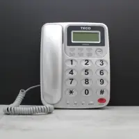 在飛比找momo購物網優惠-【TECO 東元】來電顯示有線電話機 家用電話 市內電話 桌