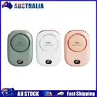 AU Digital 2000mA Silent Air Cooling Hanging Fan Leafless for Neck Waist Desktop