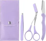 Eyebrow Shaping Care Set, Eyebrow Trimmer Set, Precision Eyebrow Care Set, Eyebrow Shaping Set, Eyebrow Care Set, Non-Slip Facial Hair Removal Trimmer for Women