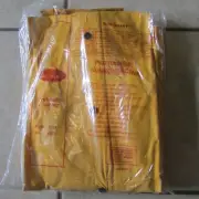 DuraWear PVC Rainsuit - Nonconductive - Yellow - 4XL - Jacket,Pants,Hood (B 7)