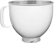 [KitchenAid] KSM5SSBWH Custom Stand Mixer Bowl, 5 quart, White Painted Stainless Steel